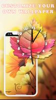 Parallax Clock Wallpaper -Colorful Clock Wallpaper স্ক্রিনশট 1