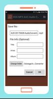 OGG MP3 AAC Audio Converter imagem de tela 3