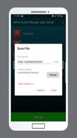 MP3 Audio Merger and Joiner captura de pantalla 3