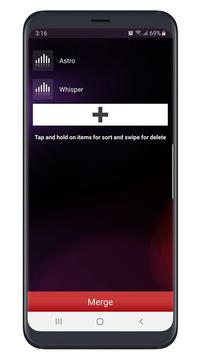 MP3 Cutter and Audio Merger screenshot 3
