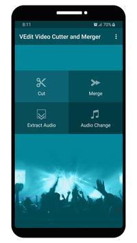 VEdit Video Cutter and Merger 海报