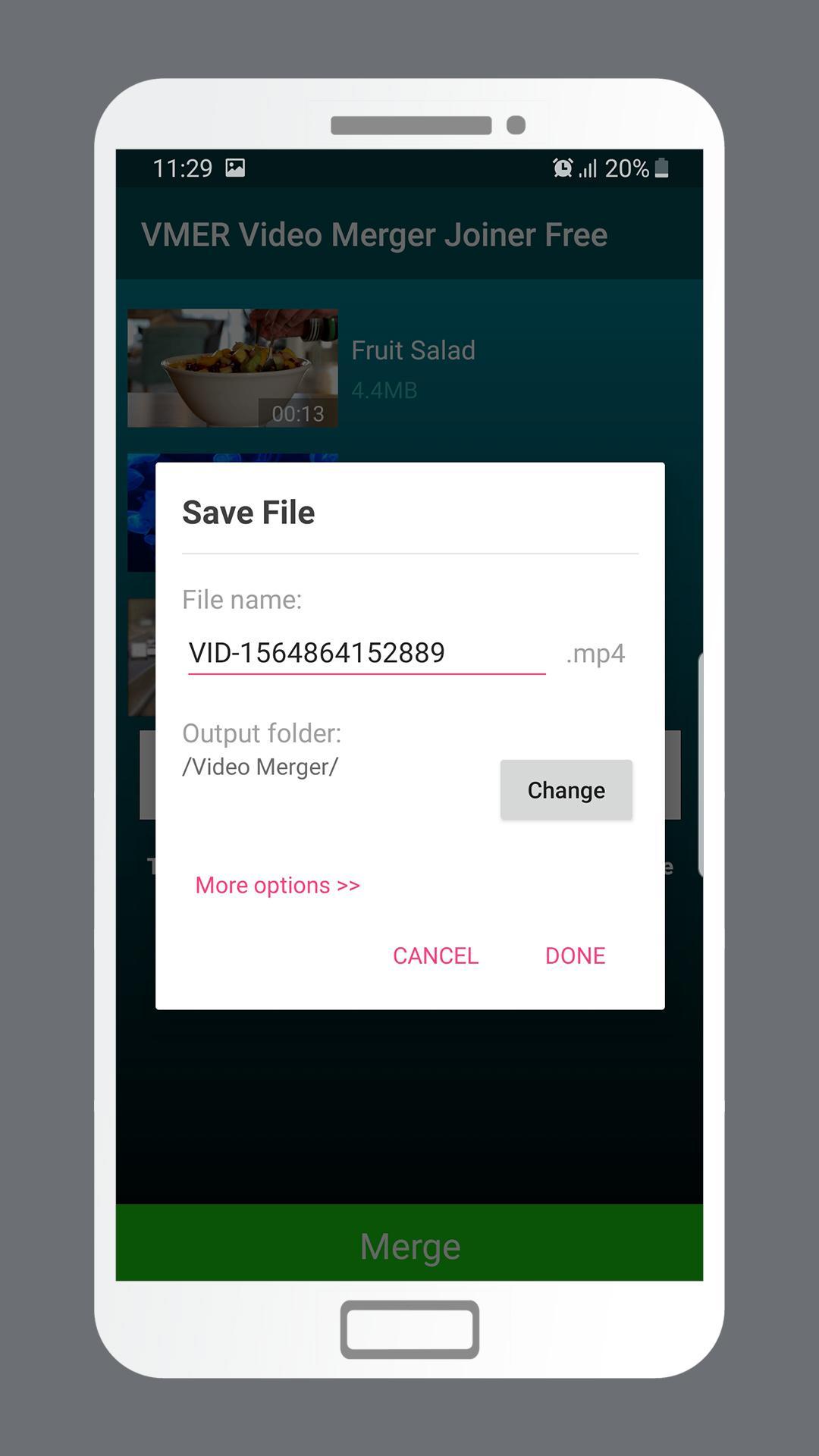 Vmer Video Merger Joiner Free For Android Apk Download