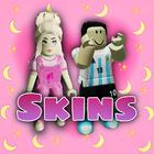 Skins and clothing icon