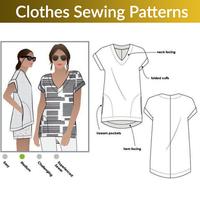 Clothes Sewing Patterns 포스터
