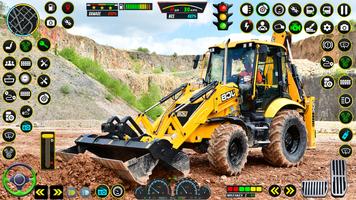Real JCB Construction Games 3d Poster