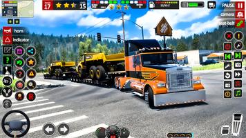 City Euro Truck Game 2023 الملصق