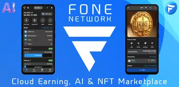 Fone Network AI, Earning, NFTs