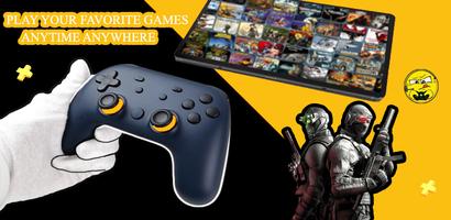 Cloud Gaming Hub-PC Games Plakat