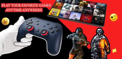 Cloud Gaming Pass-PC Games Poster