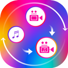 Merge Audio And Video icon