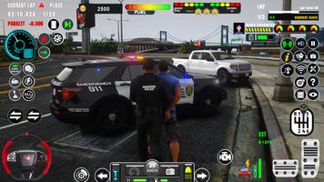 Cop Car Thief Chase Game capture d'écran 3