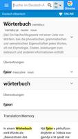 Albanisch-Deutsch Wörterbuch الملصق