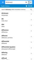 Maltese-English Dictionary ảnh chụp màn hình 1