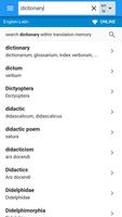 Latin-English Dictionary ภาพหน้าจอ 1