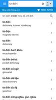 Tiếng Anh-Tiếng Việt từ điển ảnh chụp màn hình 1
