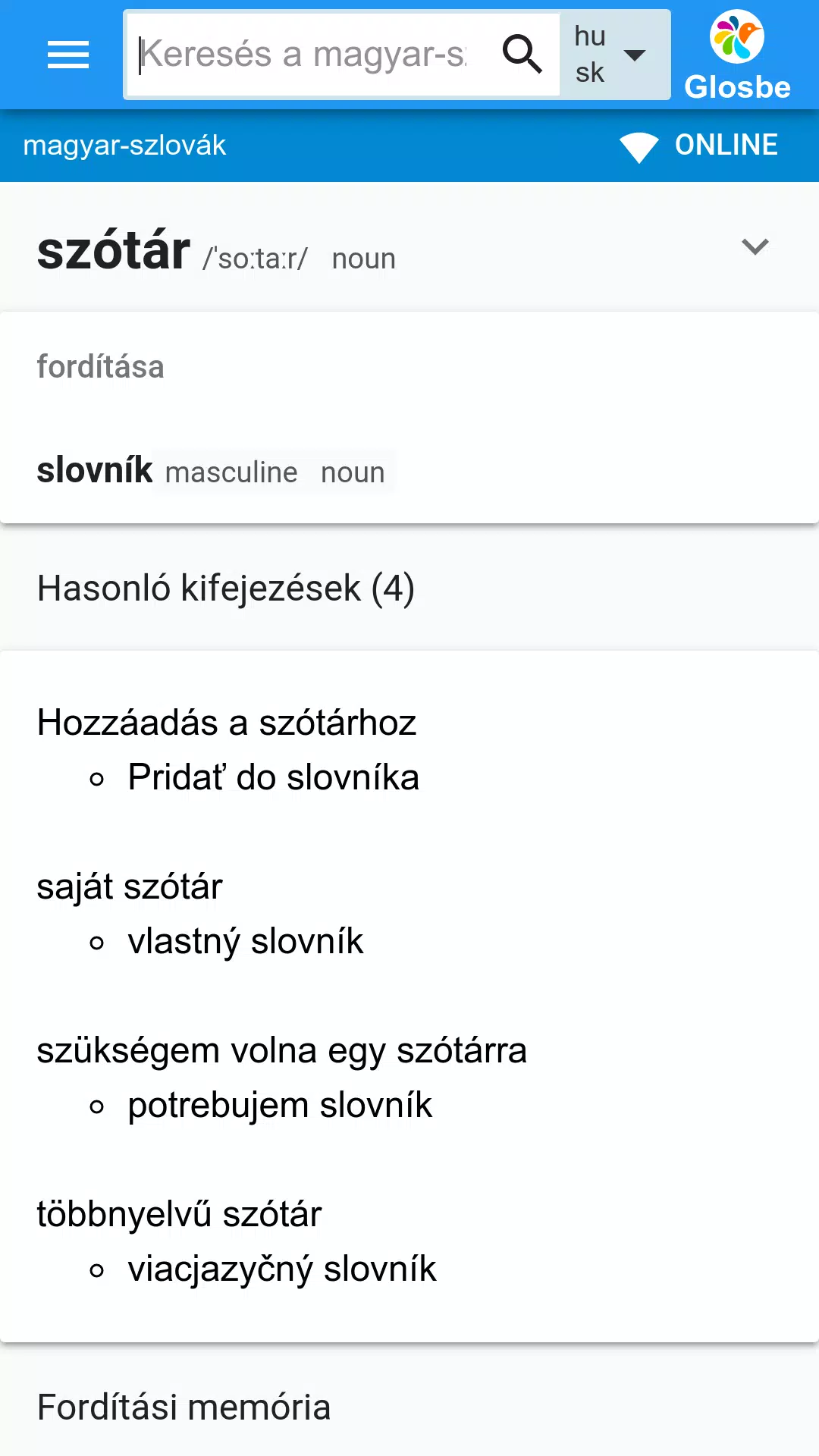 Szlovák-Magyar szótár APK for Android Download