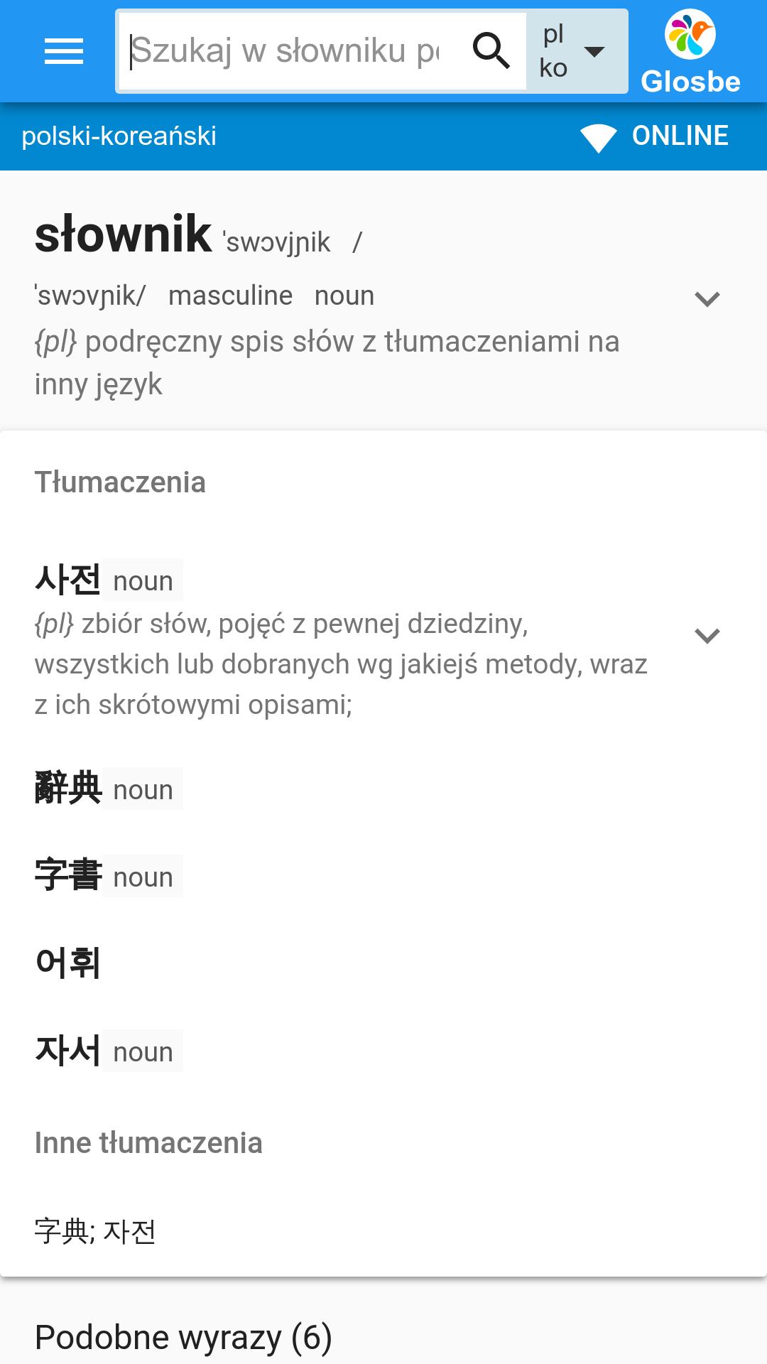 Koreańsko-Polski słownik for Android - APK Download