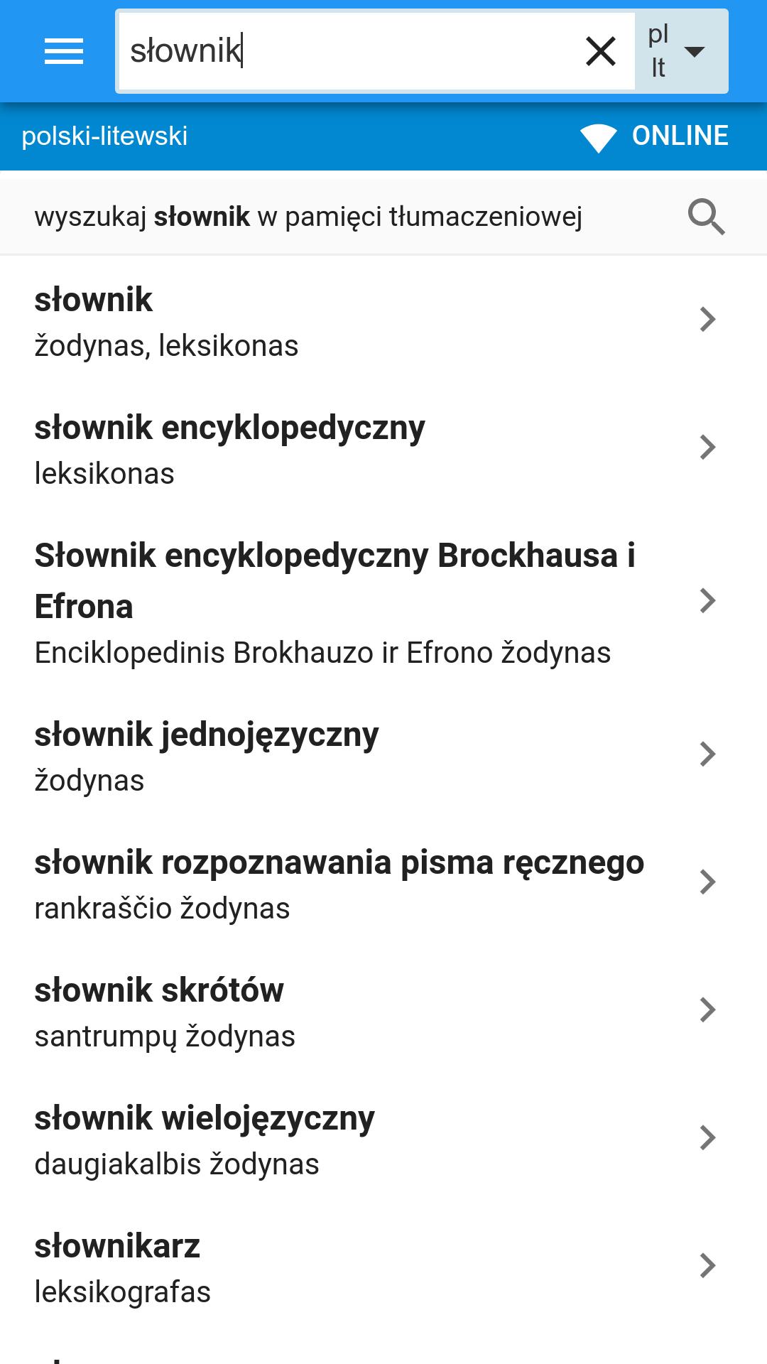 Litewsko-Polski słownik for Android - APK Download