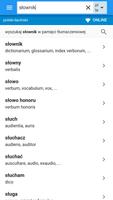 1 Schermata Łacińsko-Polski słownik
