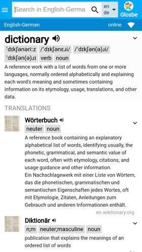 Multilang Dictionary Glosbe For Android Apk Download