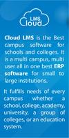 Cloud LMS poster