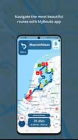 MyRoute-app plakat