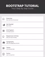 Bootstrap Tutorial syot layar 4