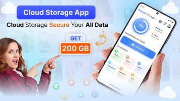 Cloud Storage Drive Backup app Plakat