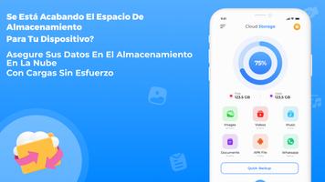 Almacenamiento en la nube app Poster