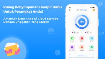 Aplikasi penyimpanan awan poster
