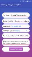 App Privacy Policy Generator Affiche