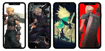 Cloud strife Wallpaper HD captura de pantalla 1