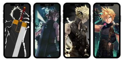 Cloud strife Wallpaper HD captura de pantalla 2