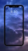 clouds background.4k wallpaper plakat