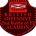 Brits at Alamein (turnlimit) Zeichen