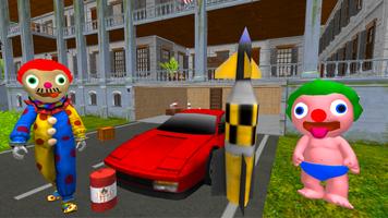 Clown Daddy Neighbor تصوير الشاشة 1