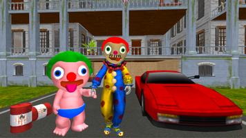 Clown Daddy Neighbor تصوير الشاشة 3