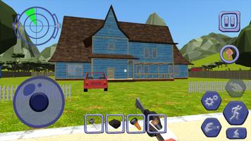 Scary Clown Man Neighbor screenshot 1