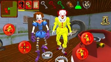 Clown Brothers. Neighbor Escape imagem de tela 3