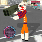 Clown Stickman Rope Hero Gangaster Vegas Crime icône
