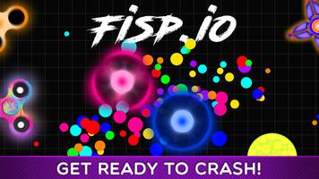 Fisp.io Spins Master of Fidget الملصق