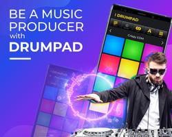 Electro Drum Pad: Free Beat Maker, DJ Pad [PRO] Affiche