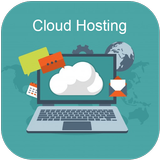 Cloud Hosting-icoon