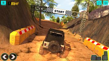 Offroad jeep Driver Simulator captura de pantalla 3