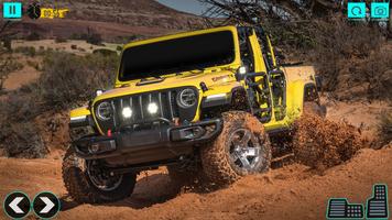 Offroad jeep Driver Simulator تصوير الشاشة 1
