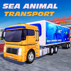 آیکون‌ Sea Animals Truck Transporter: Sea Port Simulator