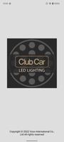 Club Car LED Lighting Plakat