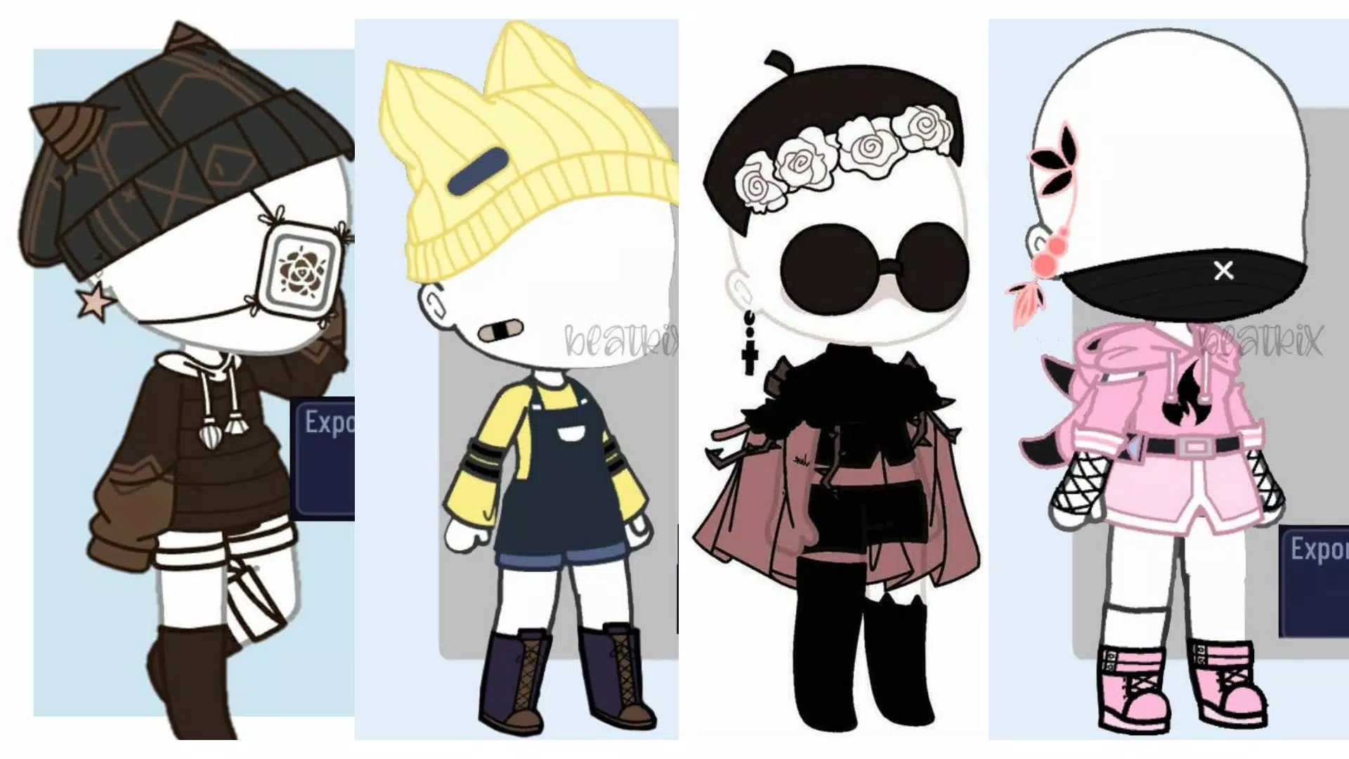 20 ideias de roupas Gacha Club (Girl&Boy) 