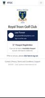 Royal Troon Members Poster