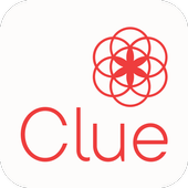 Менструальный календарь Clue иконка